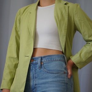 Light green blazer